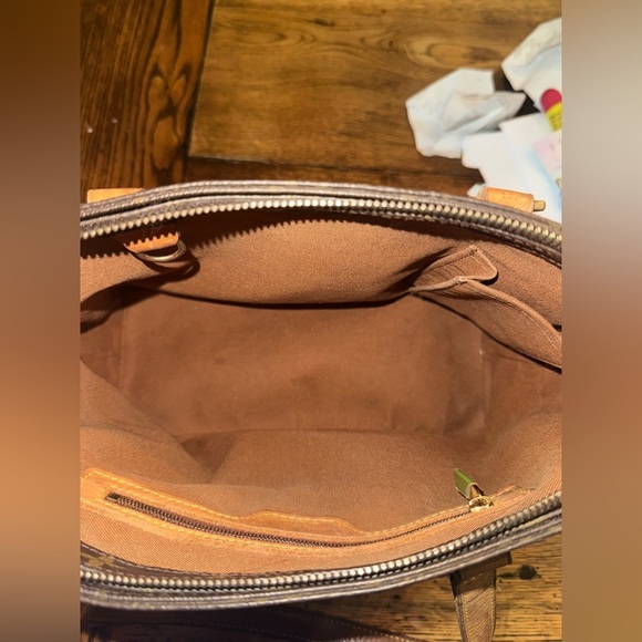 Louis Vouitton Monogram Authentic Brown Tote Handbag - Picture 12 of 16